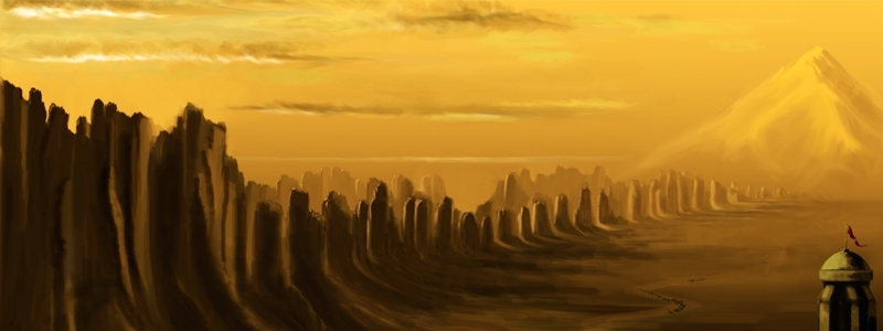 Concept Landscape Illustration Concept Landscape Illustration